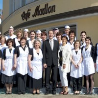 Das Team des Café Madlon